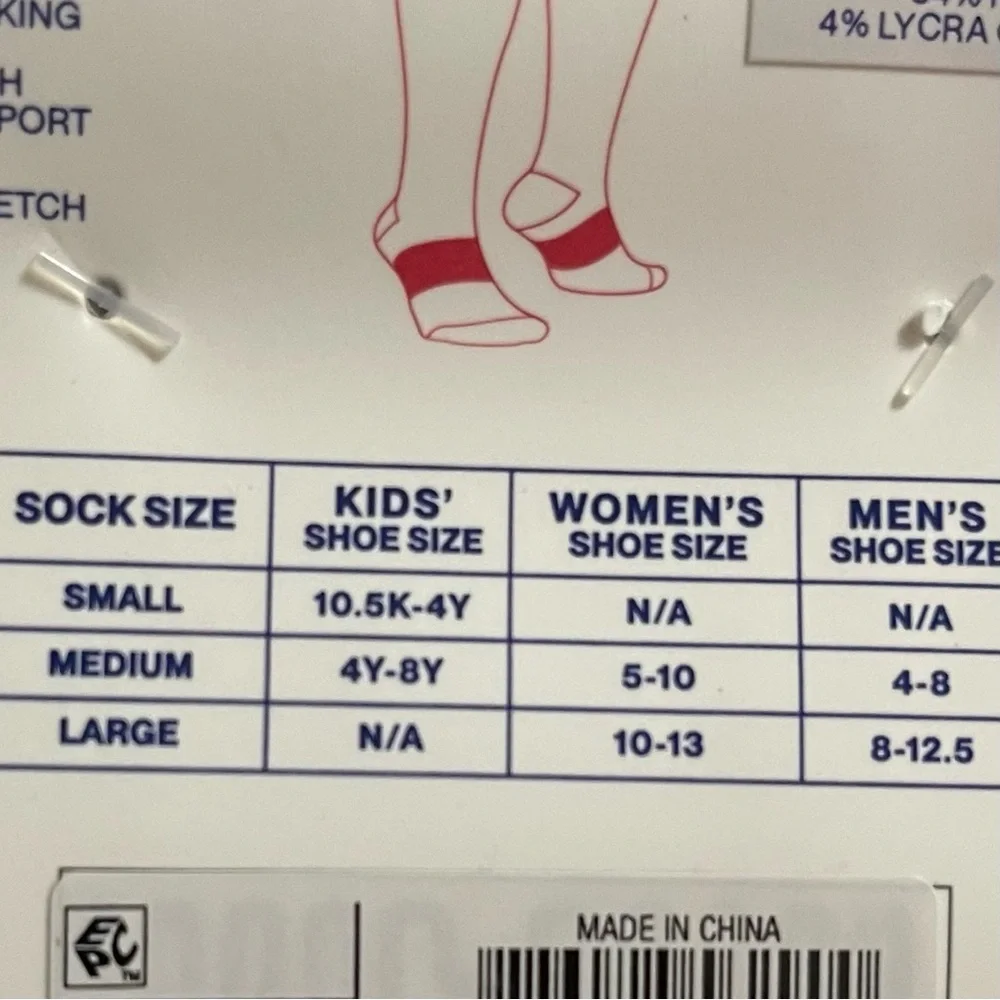 Champion White Over the Calf Lightweight Soccer Socks - NWT - Size Large